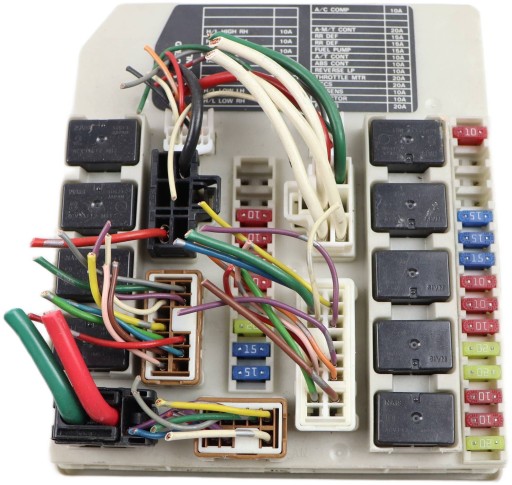 NISSAN MICRA K12 module control unit compartment of fuses 423F10 1434423F10