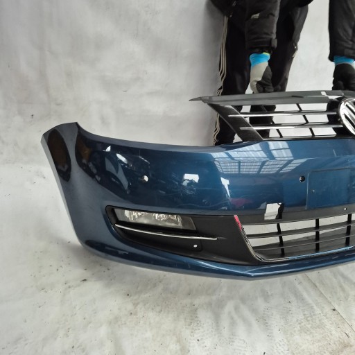 VW SHARAN II 2 10-22 bumper front front 4XPDC 7N0807221A
