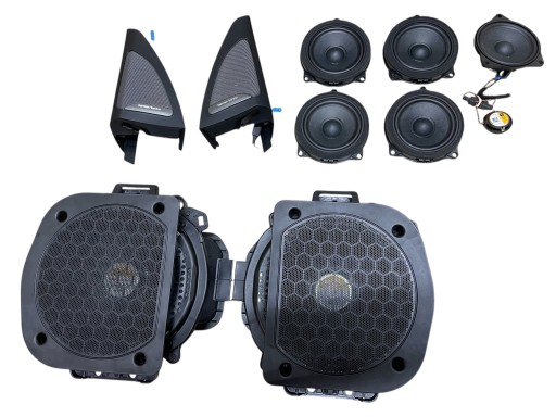 ZESTAW GLOSNIKOW HARMAN / KARDON + WZMACNIACZE KOMPLET BMW X5 G05 LCI IDEAL