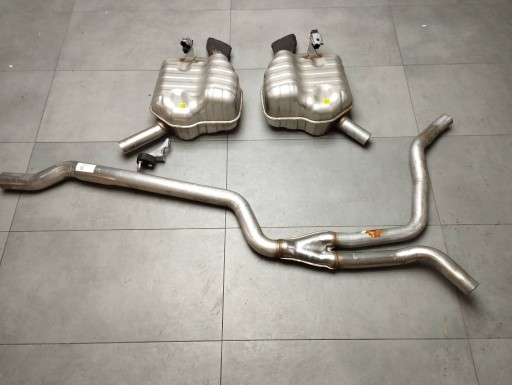 Audi A7 4G 2016 3.0 TDI exhaust pipe TLUMIK 4G0253611AE 4G0253612AE