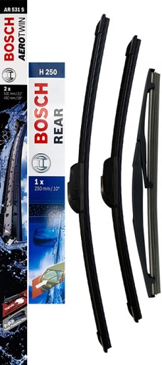 3397118901 3397011629 - НАБОР СТЕКЛООЧИСТИТЕЛЕЙ BOSCH ПЕРЕДНИЙ + ЗАДНИЙ ДЛЯ MAZDA CX-3 DK