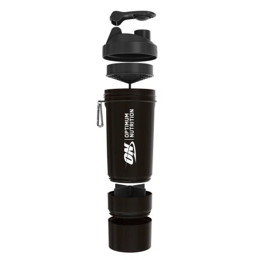 Шейкер Optimum Nutrition 600 мл чорний