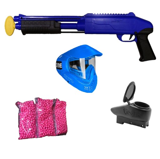 Пейнтбольний маркер JT Splatmaster RED Shotgun, кульки 0,50 кал