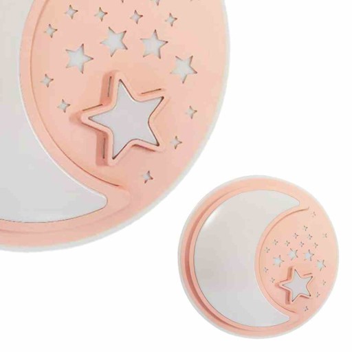 Настінний світильник Milagro інтегрований світлодіодний джерело рожево-фіолетовий