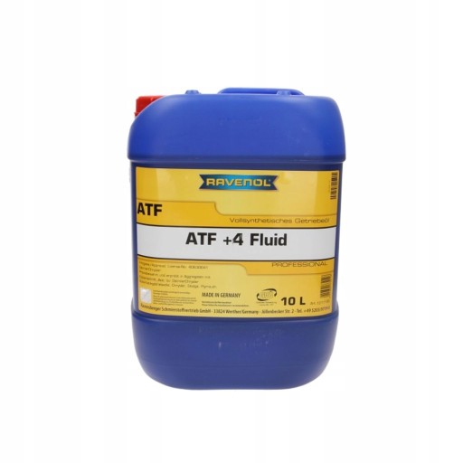 Масло ATF; РІДИНА CHRYSLER ATF+4 RAVENOL RAV ATF+4