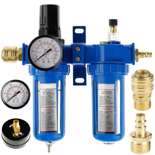 РЕДУКТОР ТИСКУ ПОВІТРЯНИЙ ФІЛЬТР ПОВІТРЯНИЙ СЕПАРАТОР КОМПРЕСОР 1/2''