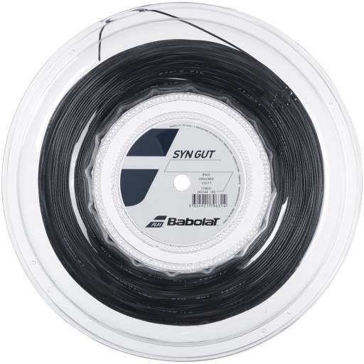 Тенісна струна Babolat SYN GUT 1,3 мм / 12 м чорна