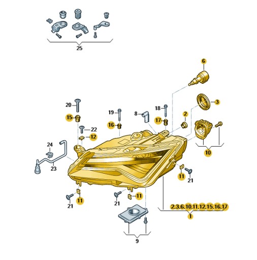 576941774A - СВЕТОДИОДНАЯ ФАРА ПЕРЕДНЕГО ПРАВОГО СИДЕНЬЯ ATECA OE