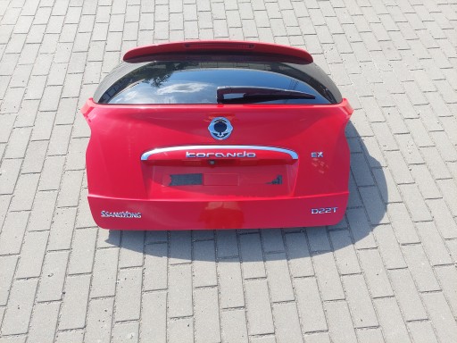 boot door rear KAMERA complete SSANGYONG KORANDO III 3 C LIFT RAM