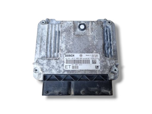 control unit of the engine Opel Vectra C facelift 2006 55205633