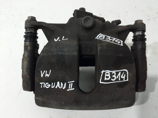 VW Passat B8 Golf VII Audi Q3 Superb 3V caliper front left 5714B (B314)