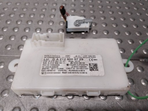 module control unit KEYLESS A2129009729 MERCEDES X156 X253 W166 X166 W176 W246