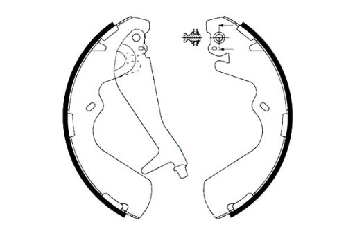 08240/LPR - LPR ГАЛЬМІВНІ КОЛОДКИ КОМПЛЕКТ. HYUNDAI GALLOPER II, H-