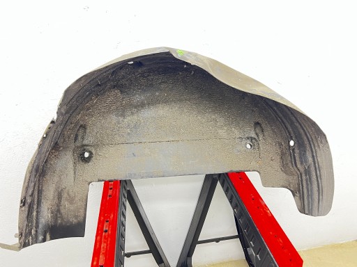 RENAULT TRAFIC III VIVARO B cover mudguard right rear part original 93867907