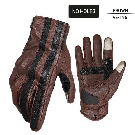VE-196 Стиль BW без дірок Розмір M Мотоциклетні рукавички