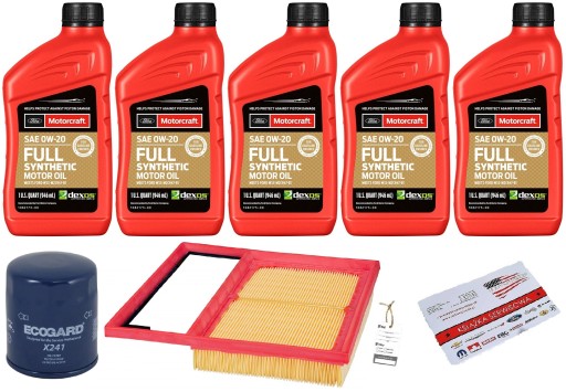 MOTORCRAFT 0W20 4.7L + ФІЛЬТРИ FUSION 2.0 2013-2020