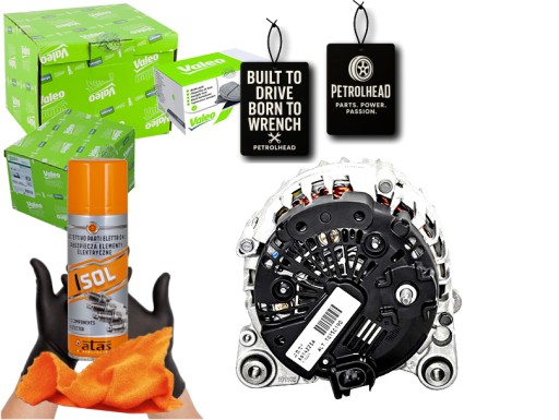 VAL439775#ECS-PCP+K - Генератор audi a5 2.7d 09- valeo #petrolhead pro+ kit4