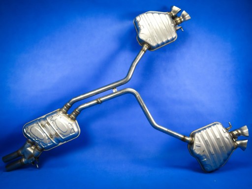 exhaust pipe tlumik Audi A8 4H Lift 2.0TFSI 4H0253078CM