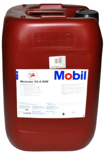 Масло mobilube gx 80w-a 20л man 341 e1