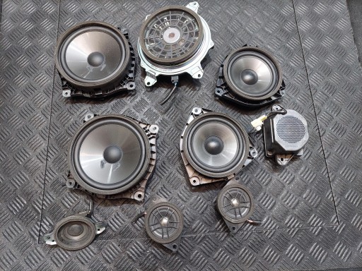 speakers KOMPLET speaker door front rear part SUBWOOFER LEXUS IS III 300 H