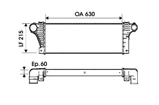 817941 - ИНТЕРКУЛЕР VALEO IVECO DAILY II 35-10 (12974212.