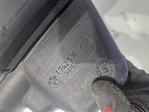1742538 1744460 BMW E39 rohr Zufuhr REZONATOR luft