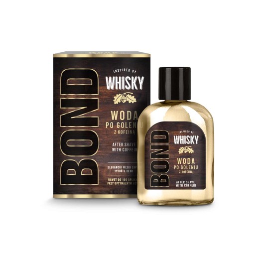 bond whisky woda po goleniu 100 ml   