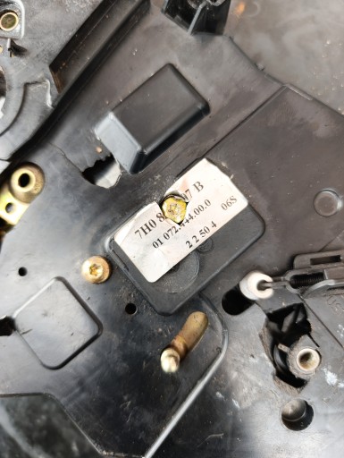 lock bonnet boot VW T5 7H0827407B