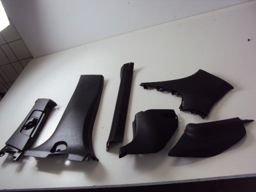 НАКЛАДКИ НА СТОЙКИ ЛЕВЫЕ TOYOTA C-HR 19-