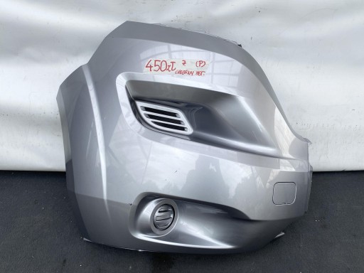 DUCATO BOXER JUMPER 14- roh nárazník přední pravý předek SREBRNY MET.