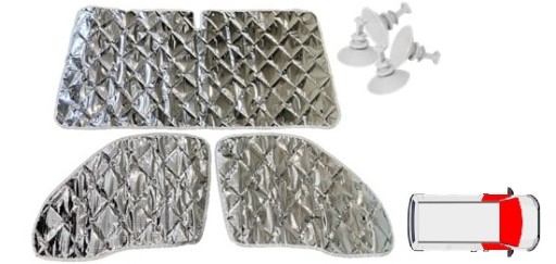 Термоковрики, оконные чехлы MERCEDES SPRINTER VW CRAFTER с 2006 по 2018 г.в.