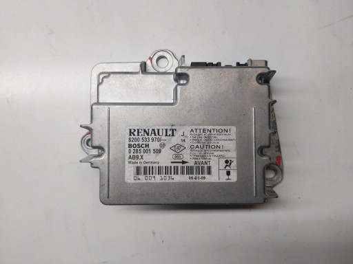 Module SENSOR AIR BAG RENAULT MODUS 0285001509