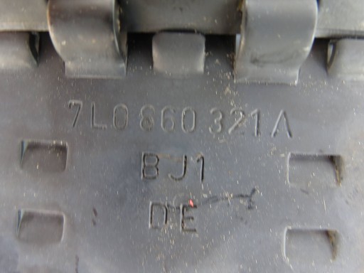 KLIN ZABEZPIECZAJACY Support Sous Roues PORSCHE CAYENNE 4.5 V8 7L0860321A
