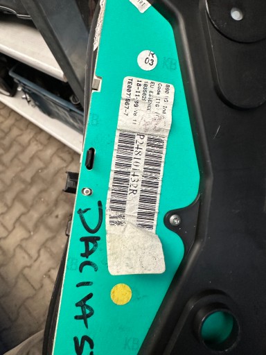 dials dials DACIA SANDERO 1.2 P248101432R BDB SPRAWNY 100% europa
