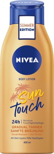 NIVEA SUN Telové mlieko hydratačné hnedé - bez šmúh 400ml