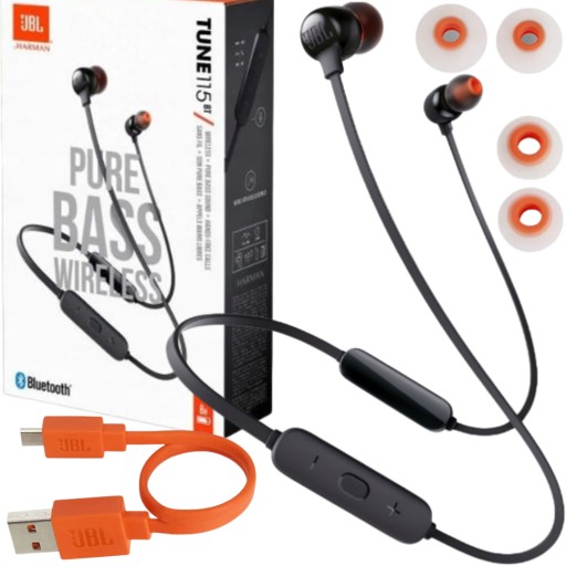 БЕСПРОВОДНЫЕ НАУШНИКИ JBL T115BT В ТРЕХ ЦВЕТАХ