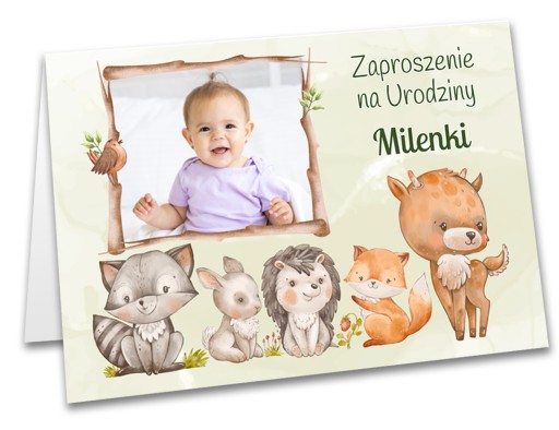 ЗАПРОШЕННЯ НА РІК ДЕНЬ НАРОДЖЕННЯ З ФОТО