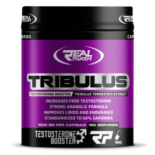 Tribulus terrestris добавка капсули RealPharm natural 253 г