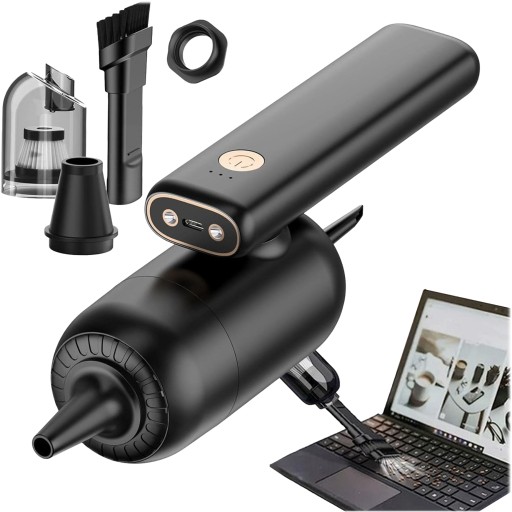 РУЧНИЙ АКУМУЛЯТОРНИЙ АВТОМОБІЛЬНИЙ ПИЛОСОМ ДЛЯ АВТОМОБІЛЬНОГО ДОМУ 2в1 LED ПОДУВОДУВКА