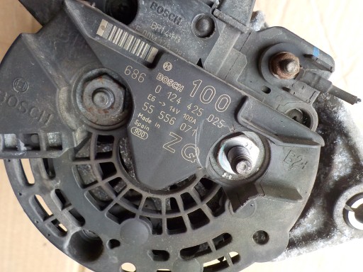 alternator opel zafira b 1,6 16v 55556071