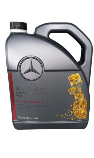 Масло коробки mb 236.17 mercedes-benz 5л