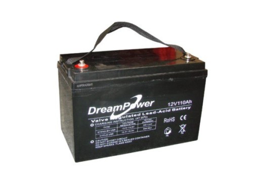 Необслуговуваний акумулятор 12v 110ah