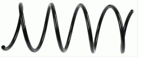 998 641 - Mercedes c class w203 передня підвіска ресорна