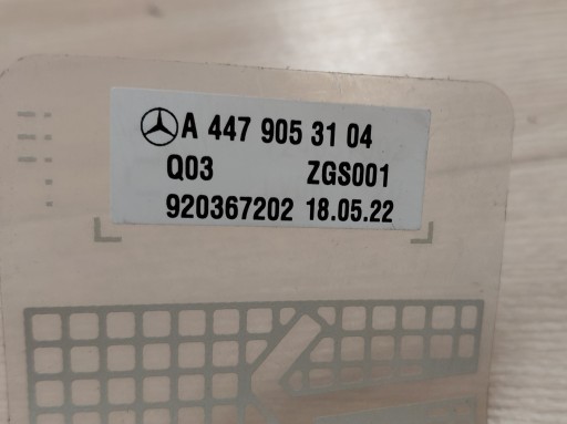 MERCEDES VITO W447 modulo ANTENY RADIOWEJ A4479053104 EUROPA OE