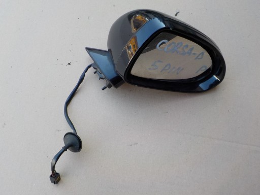 zrcadlo pravé 5 PIN opel corsa d 2008r EUROPA