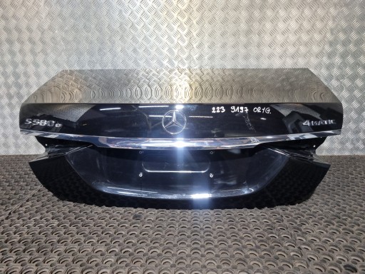 W223L197S580E - Mercedes s w223 крышка багажного отделения 197 s580e