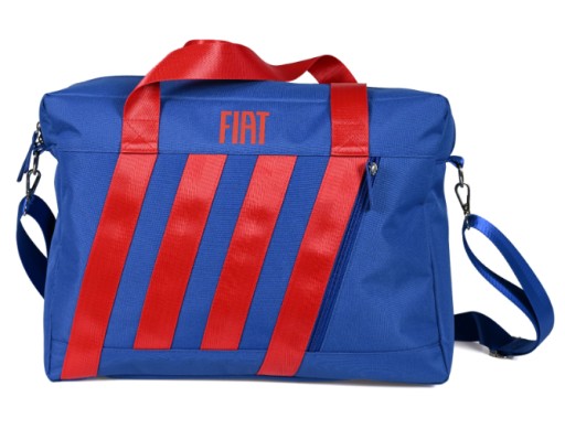 Сумка FIAT OE, синя з червоними вставками
