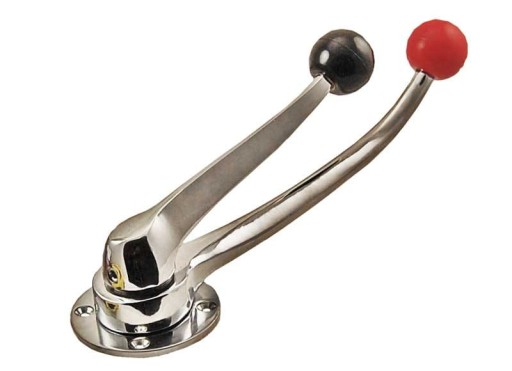 SZ-60053 - ХРОМИРОВАННЫЙ 170/250 ММ 2 РЫЧАГА ПЕРЕКЛЮЧЕНИЯ ПЕРЕДАЧ ДЛЯ ЛОДКИ