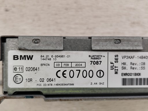 BMW E46 2004 modulo BLUETOOTH 6934961