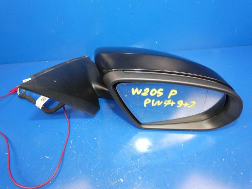 MERCEDES C KLASA W205 mirror right connecting spoiler for 16PIN WERSJA ANGIELSKA